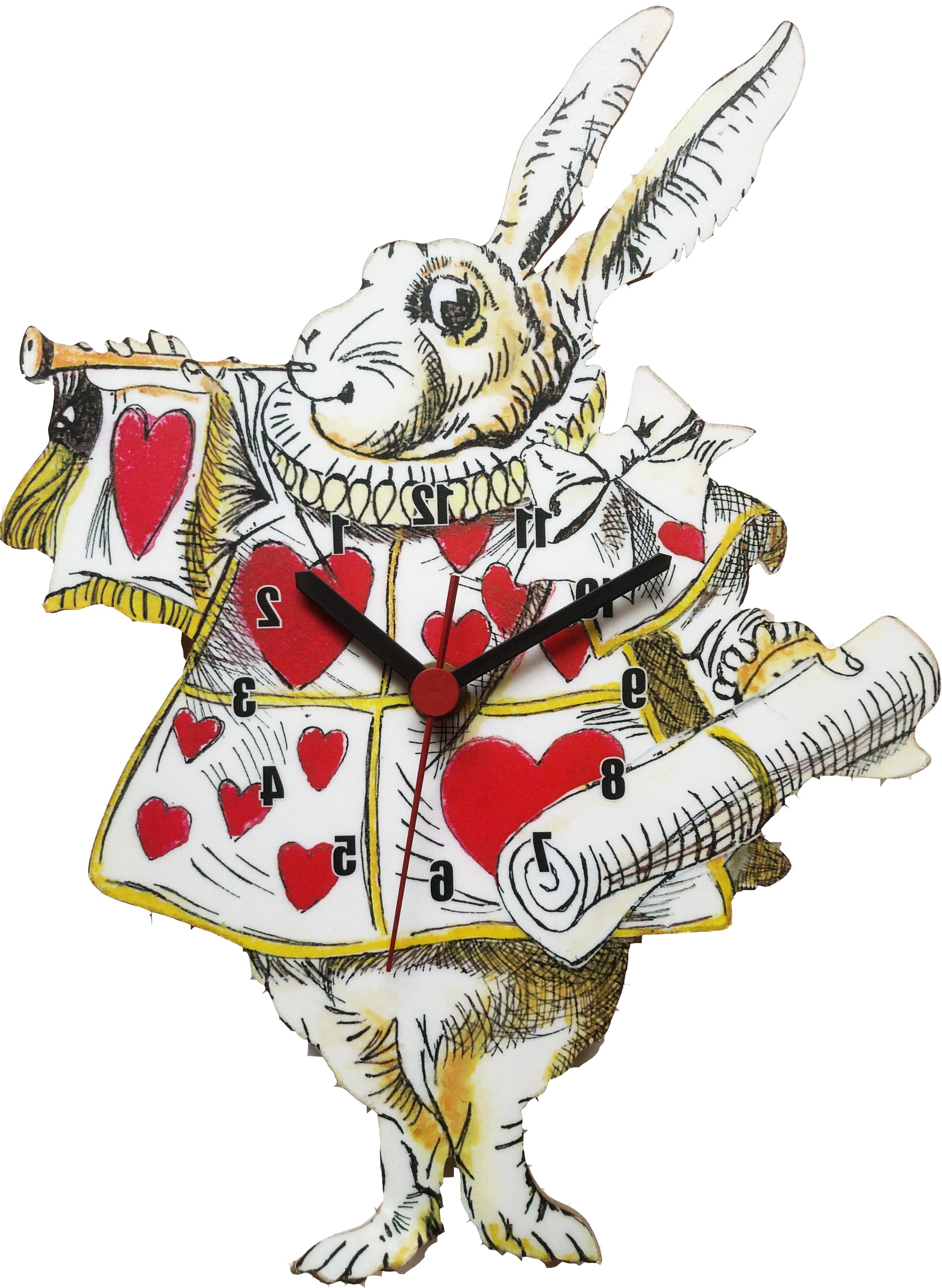Alice Time Clock Alice In Wonderland Characters